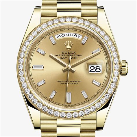 rolex day date ii yellow gold|rolex day date 40mm price.